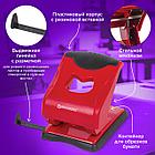 Дырокол BRAUBERG "JET PRO", до 40 листов, красно-черный, 228603, фото 10