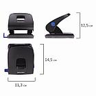 Дырокол металлический BRAUBERG "Extra", до 40 листов, черный, 229093, фото 5