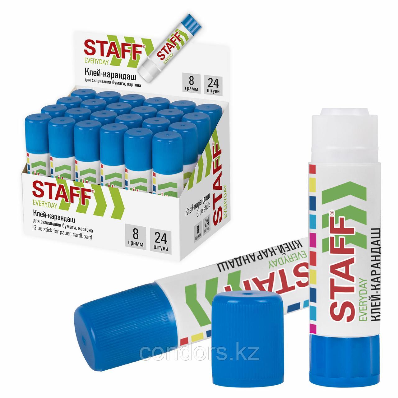 Клей-карандаш STAFF "EVERYDAY", 8 г, 220374, фото 1