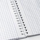 Блокнот А5 146х205 мм, 60 л., гребень, перфорация на отрыв, лакированный, BRAUBERG, Бордовый, 111271, фото 5