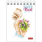 Блокнот МАЛЫЙ ФОРМАТ А7 75х105 мм, 60 л., гребень, картон, клетка, HATBER "Happy time", 60Б7В1гр, фото 4