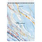 Блокнот А5 (146х206 мм), 60 л., гребень, картон, клетка, BRAUBERG, "Мрамор", 114360, фото 5