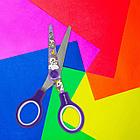 Ножницы 130 мм сиреневые, с цветной печатью "Единороги", закругленные, BRAUBERG KIDS, 238350, фото 9