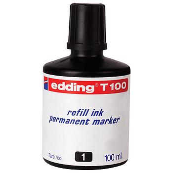 Чернила универсальные EDDING 100, 100 мл, черные, E-T100/1