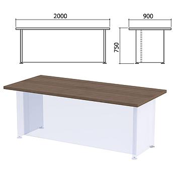 Столешница стола письменного "Приоритет", 2000х900х750 мм, лагос, К-905, К-905 лагос