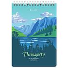 Блокнот А5 (146х206 мм), 80 л., гребень, картон, клетка, BRAUBERG, "Majesty", 114373, фото 4