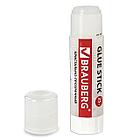 Клей-карандаш BRAUBERG "Crystal", 25 г, прозрачный, 227968, PVP, фото 2