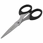 Ножницы BRAUBERG "Classic", 160 мм, черные, классической формы, 2-х сторонняя заточка, 230933, фото 2