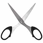 Ножницы BRAUBERG "Classic", 160 мм, черные, классической формы, 2-х сторонняя заточка, 230933, фото 7