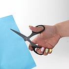 Ножницы BRAUBERG "Classic", 160 мм, черные, классической формы, 2-х сторонняя заточка, 230933, фото 10