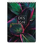 Блокнот А5 (146х206 мм), 80 л., гребень, картон, жесткая подложка, клетка, BRAUBERG, "Растения", 114388, фото 4