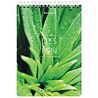 Блокнот А5 (146х206 мм), 80 л., гребень, картон, жесткая подложка, клетка, BRAUBERG, "Растения", 114388, фото 6