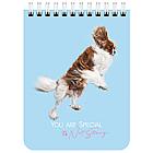 Блокнот МАЛЫЙ ФОРМАТ А6 108х145 мм, 40 л., гребень, картон, клетка, BRAUBERG KIDS, "Собачки", 114394, фото 5