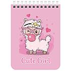 Блокнот МАЛЫЙ ФОРМАТ А6 108х145 мм, 40 л., гребень, картон, клетка, BRAUBERG KIDS, "Зверята", 114395, фото 3