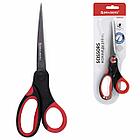 Ножницы BRAUBERG "Office", 210 мм, красно-черные, прорезиненные ручки, 2-х сторонняя заточка, 231566, фото 3