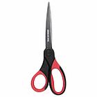 Ножницы BRAUBERG "Office", 210 мм, красно-черные, прорезиненные ручки, 2-х сторонняя заточка, 231566, фото 4