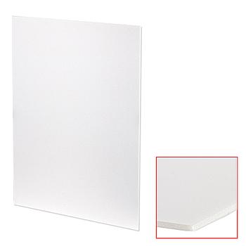 Пенокартон матовый, 50х70 см, толщина 3 мм, белый, КОМПЛЕКТ 5 листов, BRAUBERG, 112470