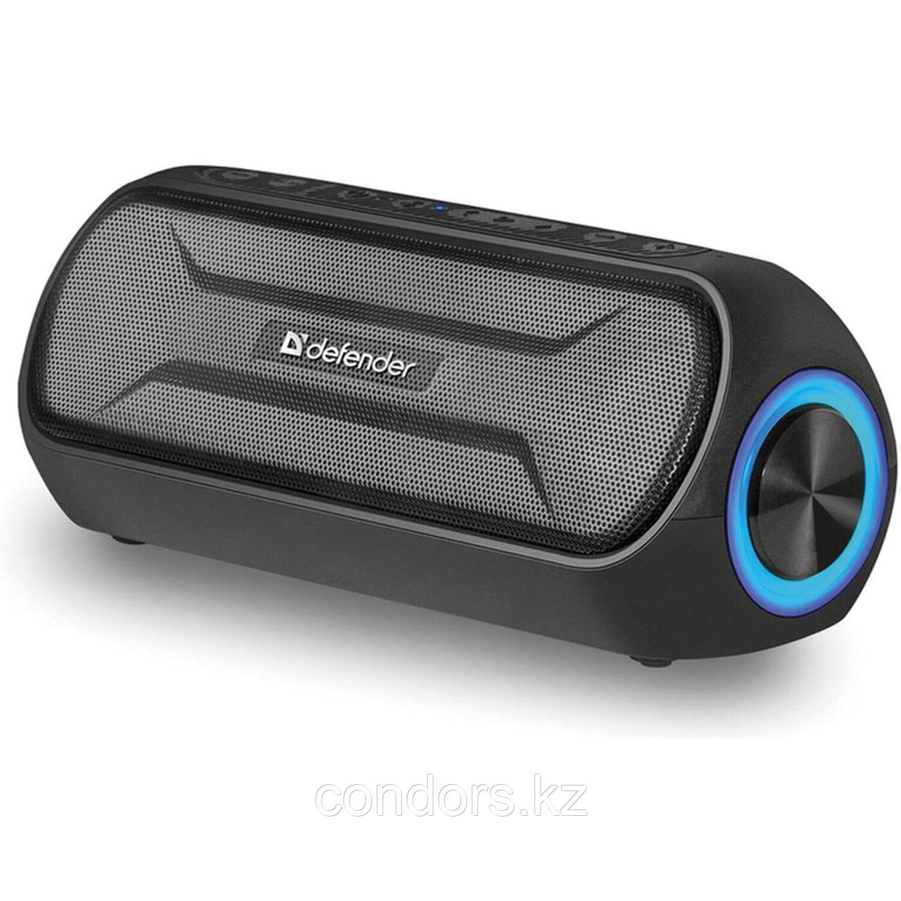 Колонка портативная DEFENDER Enjoy S1000, 2.0, 20 Вт, bluetooth, microUSB, черная, 65688, фото 1