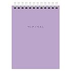 Блокнот МАЛЫЙ ФОРМАТ А6 108х145мм, 40л, гребень, картон, клетка, BRAUBERG Minimal Pastel, 116429, фото 5