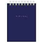 Блокнот МАЛЫЙ ФОРМАТ А7 75х105мм, 40л, гребень, картон, клетка, BRAUBERG Minimal Classiс, 116430, фото 5