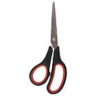 Ножницы STAFF EVERYDAY, 195 мм, бюджет, резиновые вставки, черно-красные, ПВХ чехол, 237499, фото 7