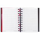 Блокнот МАЛЫЙ ФОРМАТ А6 105х148 мм, 150 л., гребень, пластик, клетка, BRAUBERG, "Black Jack", 125388, фото 5