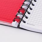 Блокнот МАЛЫЙ ФОРМАТ А6 105х148 мм, 150 л., гребень, пластик, клетка, BRAUBERG, "Black Jack", 125388, фото 7