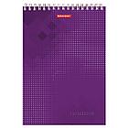 Блокнот БОЛЬШОЙ ФОРМАТ А4 200х290 мм, 80 л., гребень, картон, жесткая подложка, клетка, BRAUBERG, "Бизнес",, фото 3