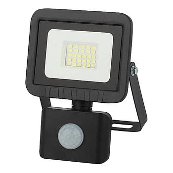 Прожектор светодиодный ЭРА, датчик движения, 20(175) Вт, 6500К, 1600 Лм, IP65, черный, LPR-041-2-65K-020,