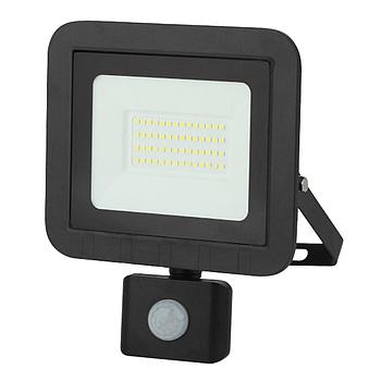Прожектор светодиодный ЭРА, датчик движения, 50(415) Вт, 6500К, 4000 Лм, IP65, черный, LPR-041-2-65K-050,