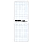 Блокнот МАЛЫЙ ФОРМАТ А6 108х146 мм, 48 л., гребень, картон, клетка, ОФИСМАГ, синий, 129870, фото 2