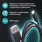 Кабель USB 2.0-Lightning, 1 м, SONNEN, медь, для передачи данных и зарядки iPhone/iPad, 513116, фото 10