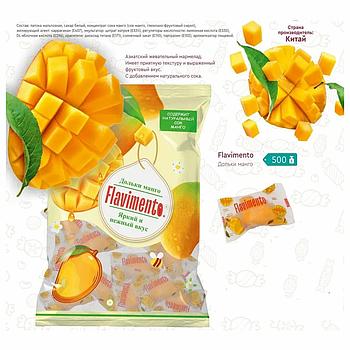 Мармелад жевательный "Дольки Манго" FLAVIMENTO, 500 г, в индивидуальной упаковке, УТ-00002390