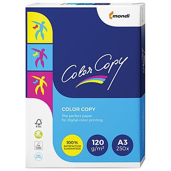 Бумага COLOR COPY, БОЛЬШОЙ ФОРМАТ (297х420 мм), А3, 120 г/м2, 250 л., для полноцветной лазерной печати, А++,