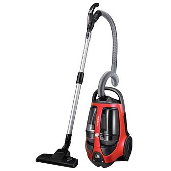Пылесос SAMSUNG VCC885HH3P/XEV, с контейнером "циклон", 2200 Вт, мощность всасывания 430 Вт, красный