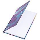 Блокнот А5 (134х206 мм), 80 л., твёрдый, клетка, STAFF, "Flowers", 114410, фото 5