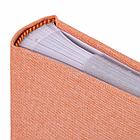 Фотоальбом BRAUBERG "Персик" на 200 фото 10х15 см, ткань, персиковый, 391190, фото 7