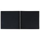 Фотоальбом 30х32 см, 48 черных листов, уголки, стикеры, ручка, клей, BRAUBERG Black Line, 880650, фото 4