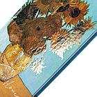 Блокнот А5 (134х206 мм), 80 л., твёрдый, клетка, выборочный лак, STAFF, "Подсолнухи", 114422, фото 6