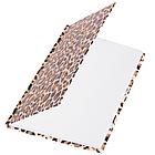 Блокнот МАЛЫЙ ФОРМАТ (110х147 мм), А6, 80 л., твёрдый, клетка, выборочный лак, STAFF, "Leopard", 114445, фото 3