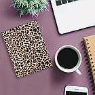 Блокнот МАЛЫЙ ФОРМАТ (110х147 мм), А6, 80 л., твёрдый, клетка, выборочный лак, STAFF, "Leopard", 114445, фото 6