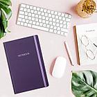 Блокнот с резинкой в клетку 96 л., БОЛЬШОЙ ФОРМАТ А4 204х299 мм, BRAUBERG, "Ultraviolet", 115530, фото 6