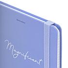 Блокнот с резинкой в клетку 96 л., А5 145х203 мм, твердая обложка, BRAUBERG, "Pastel", 115533, фото 4