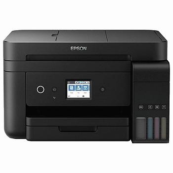 МФУ струйное EPSON L6190 "4 в 1" А4, 33 стр./мин (ч/б), 20 стр./мин (цвет.), 4800х1200, ДУПЛЕКС, АПД, сетевая