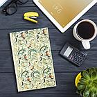 Блокнот А5 134х206 мм, 80 л., твердый, клетка, тиснение фольгой, BRAUBERG, "Узор", 126049, фото 6