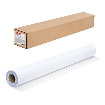 Бумага широкоформатная рулон для плоттера, 914 мм х 30 м х втулка 50,8 мм, 120 г/м2, белизна CIE 146%,