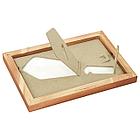 Рамка 10х15 см, дерево, багет 18 мм, BRAUBERG "HIT", канадская сосна, стекло, подставка, 390019, фото 4