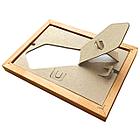 Рамка 10х15 см, дерево, багет 18 мм, BRAUBERG "HIT", канадская сосна, стекло, подставка, 390019, фото 5