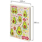 Блокнот А5 (134х206 мм), 80 л., твёрдый, клетка, BRAUBERG KIDS, "Авокадики", 114418, фото 2