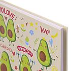 Блокнот А5 (134х206 мм), 80 л., твёрдый, клетка, BRAUBERG KIDS, "Авокадики", 114418, фото 4